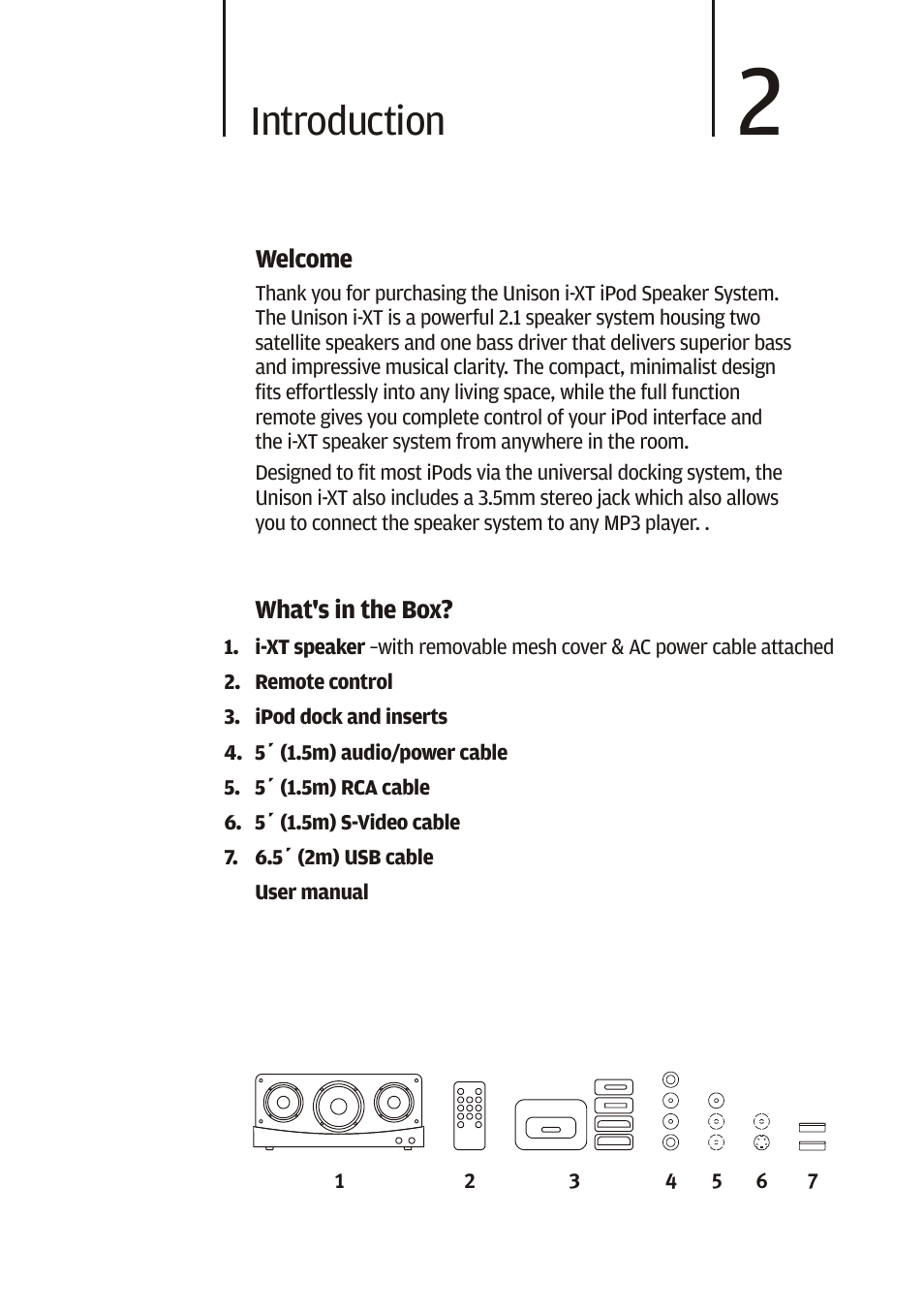 Introduction | Cygnett Unison i-XT User Manual | Page 5 / 14