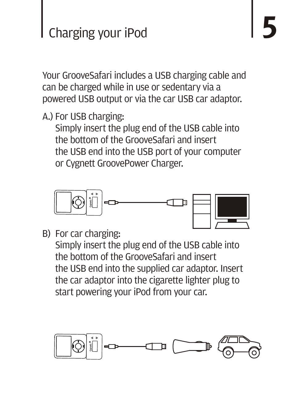Cygnett Mini Wireless FM transmitter User Manual | Page 7 / 8