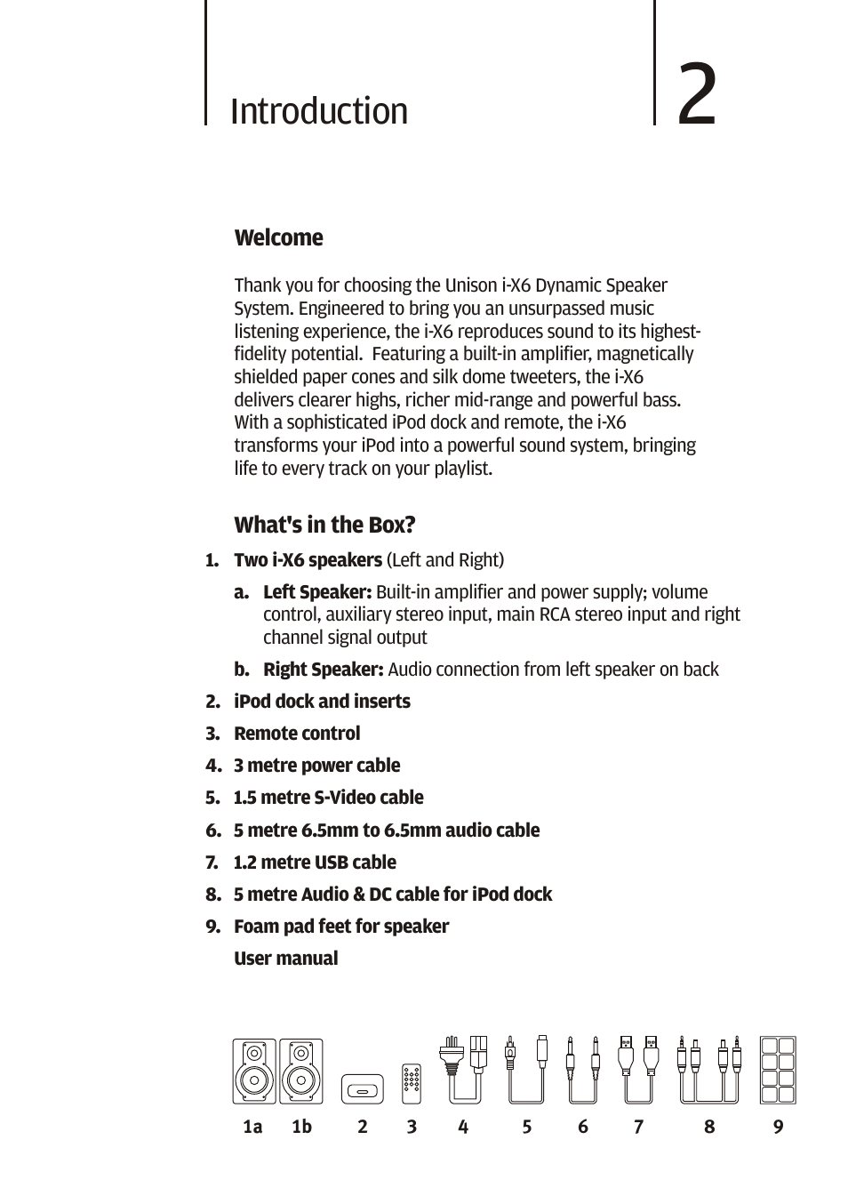 Introduction | Cygnett i-x6 User Manual | Page 5 / 12