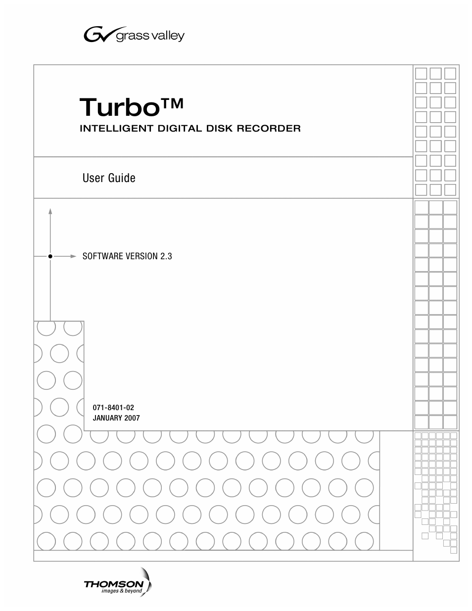 Grass Valley Turbo iDDR v.2.3 User Manual | 300 pages