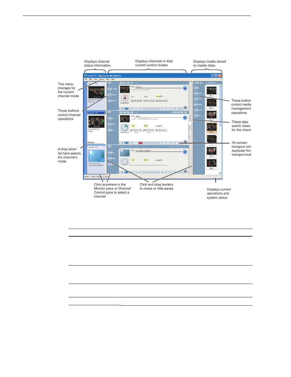 Appcenter user interface overview, Chapter 4 operation: appcenter workstation | Grass Valley Turbo iDDR v.2.3 User Manual | Page 118 / 300
