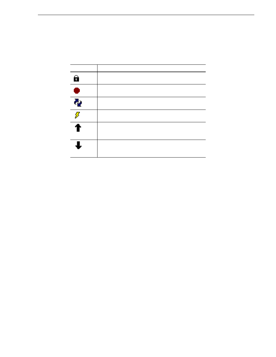 Symbols used in playlist mode, Working with programs | Grass Valley Turbo iDDR v.2.3 User Manual | Page 165 / 300
