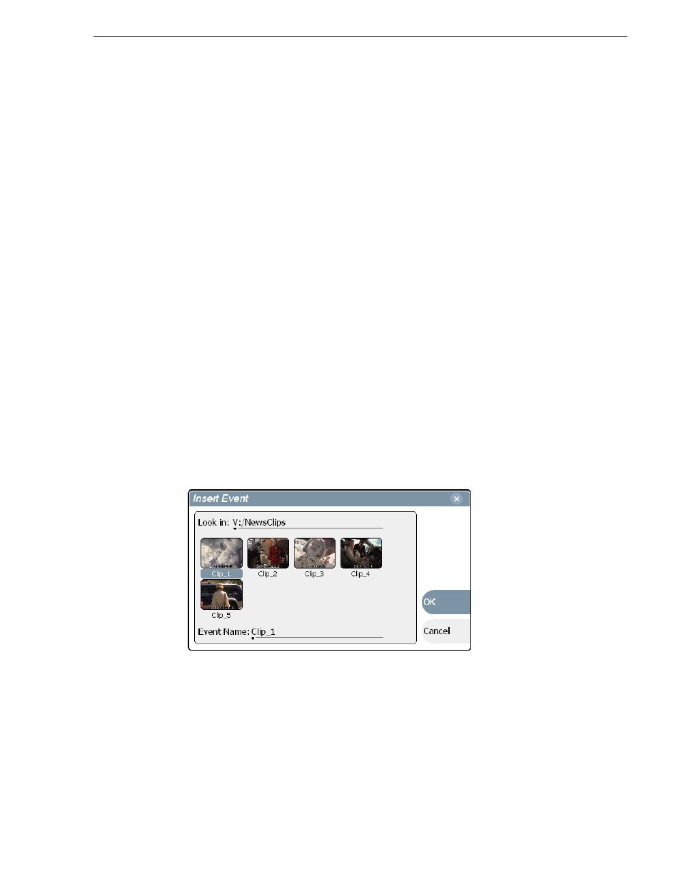 Inserting events in list view, Inserting play events in event view | Grass Valley Turbo iDDR v.2.3 User Manual | Page 175 / 300