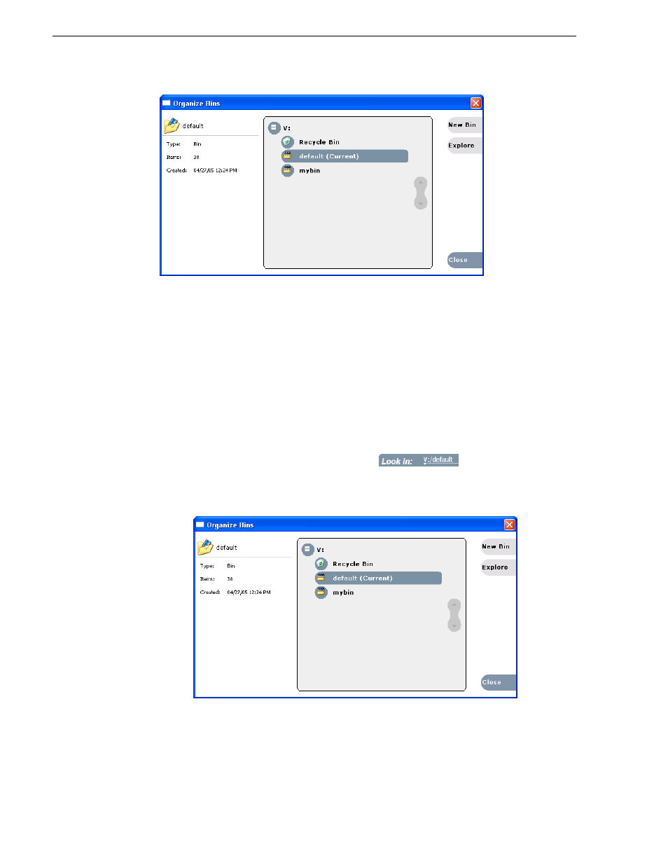 Creating a new bin | Grass Valley Turbo iDDR v.2.3 User Manual | Page 222 / 300