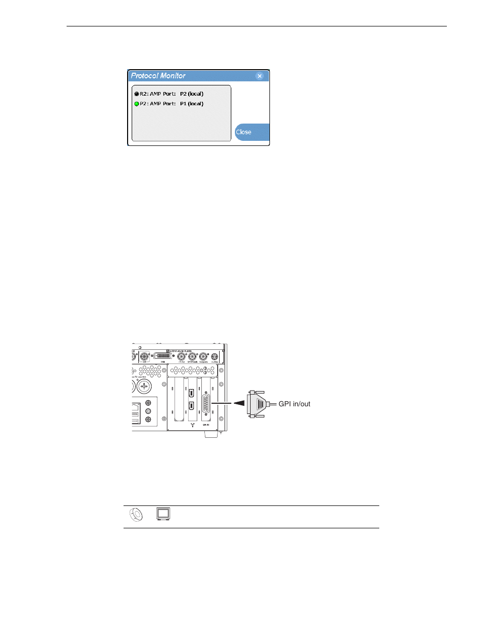 Using gpi input and output triggers, Making gpi connections, Configuring gpi input triggers | Grass Valley Turbo iDDR v.2.3 User Manual | Page 269 / 300