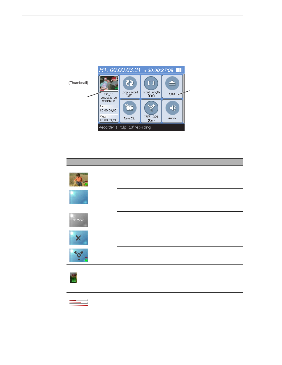 Guide to using the front panel recorder display, Chapter 3 operation: front panel control | Grass Valley Turbo iDDR v.2.3 User Manual | Page 60 / 300