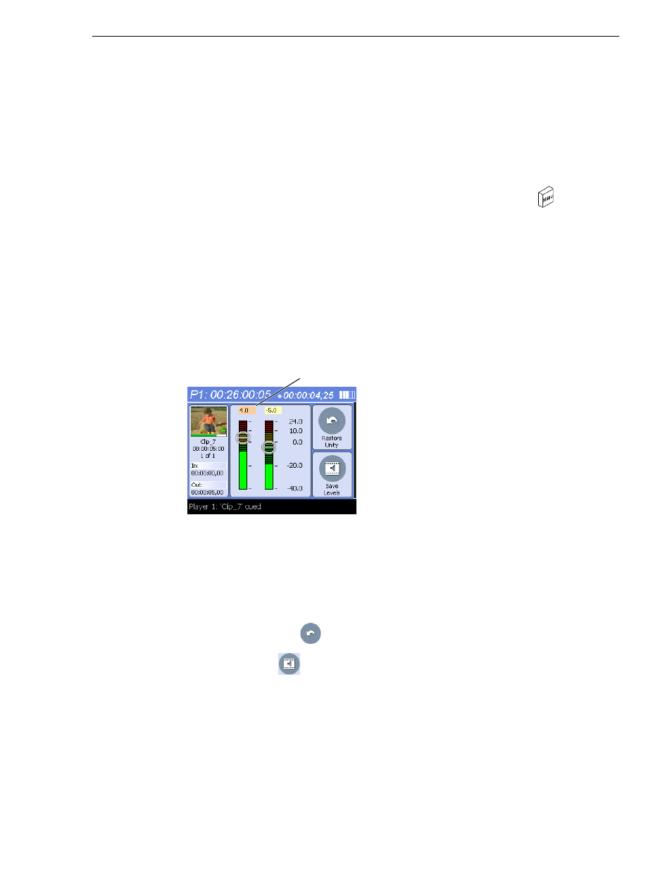 Removing events from a playlist, Adjusting event audio levels | Grass Valley Turbo iDDR v.2.3 User Manual | Page 95 / 300