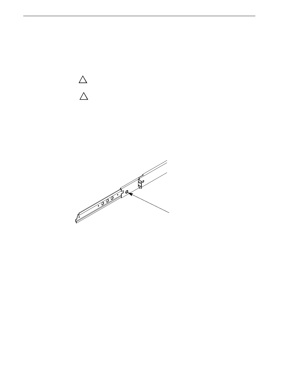 Installing the iddr on the rack mount rails, Making rack slide adjustments | Grass Valley Turbo iDDR Rack-Mount Kit User Manual | Page 6 / 8