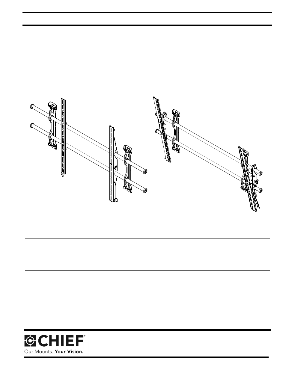 Chief Manufacturing XSM Series User Manual | 12 pages