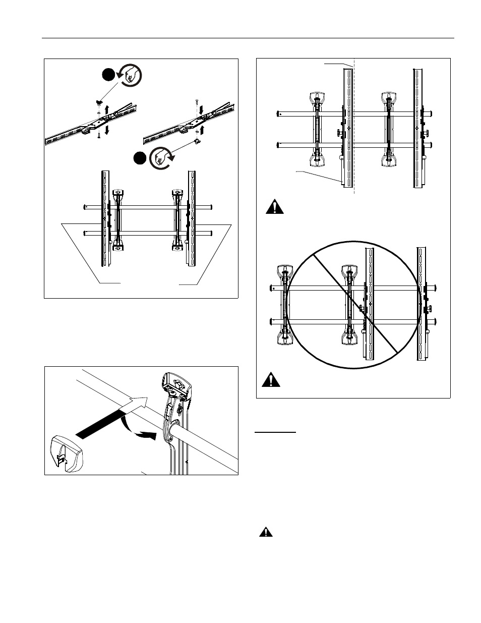 3d 3e | Chief Manufacturing XSM Series User Manual | Page 9 / 12