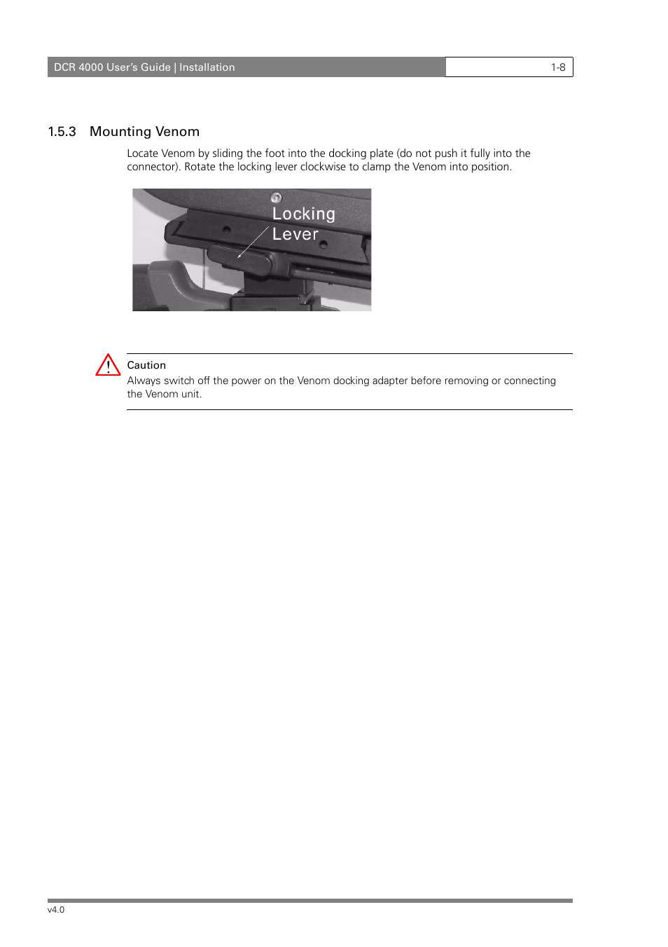 Grass Valley DCR 4000 User Manual | Page 14 / 40