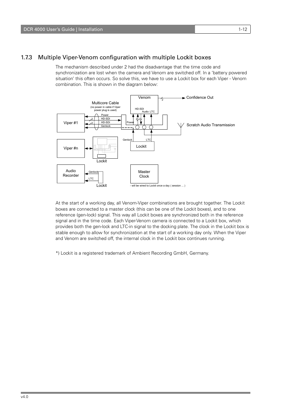 Grass Valley DCR 4000 User Manual | Page 18 / 40