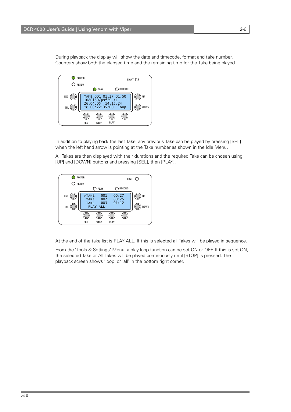 Grass Valley DCR 4000 User Manual | Page 24 / 40
