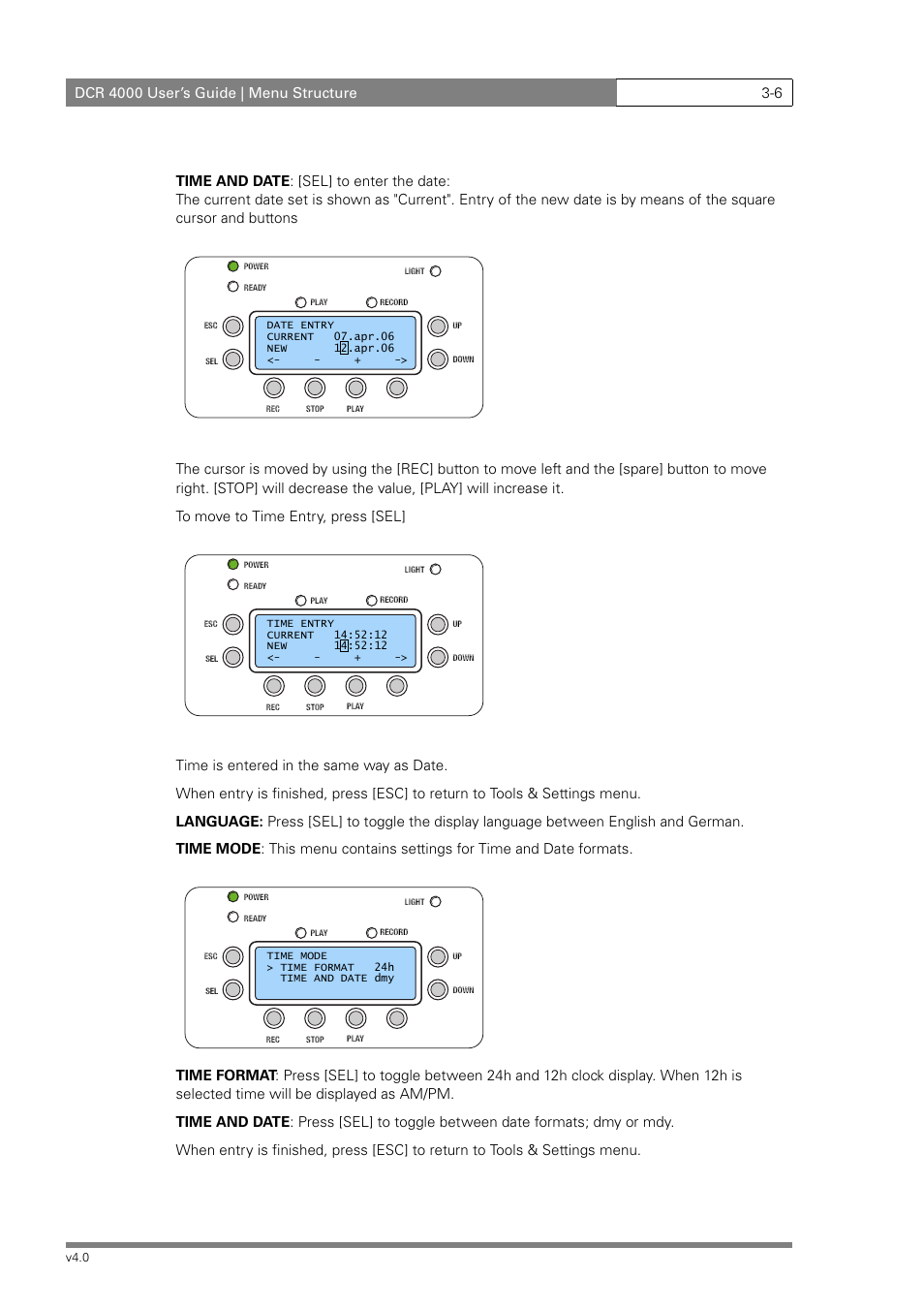 Grass Valley DCR 4000 User Manual | Page 34 / 40