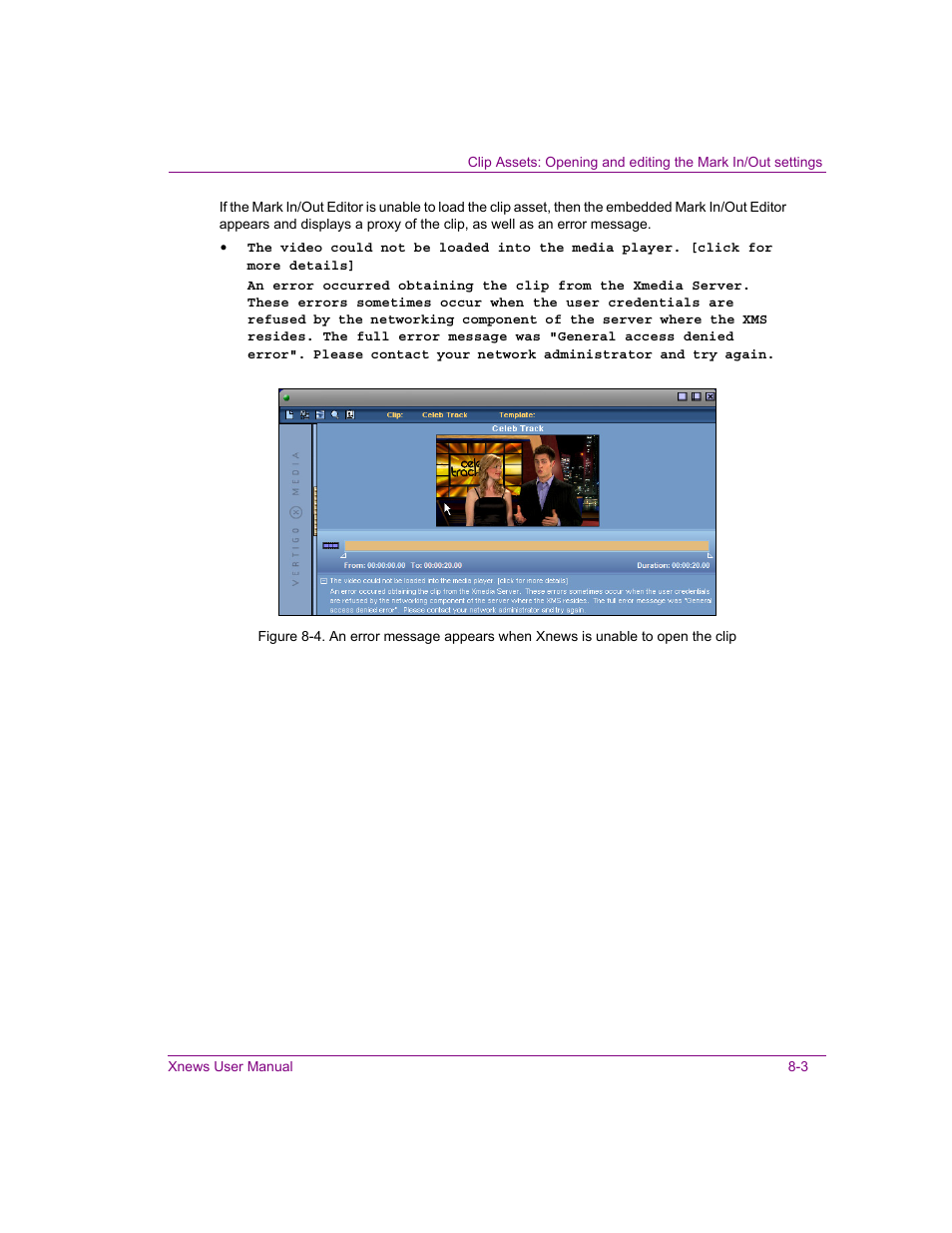 Grass Valley Xnews Vertigo Suite v.5.0 User Manual | Page 110 / 143