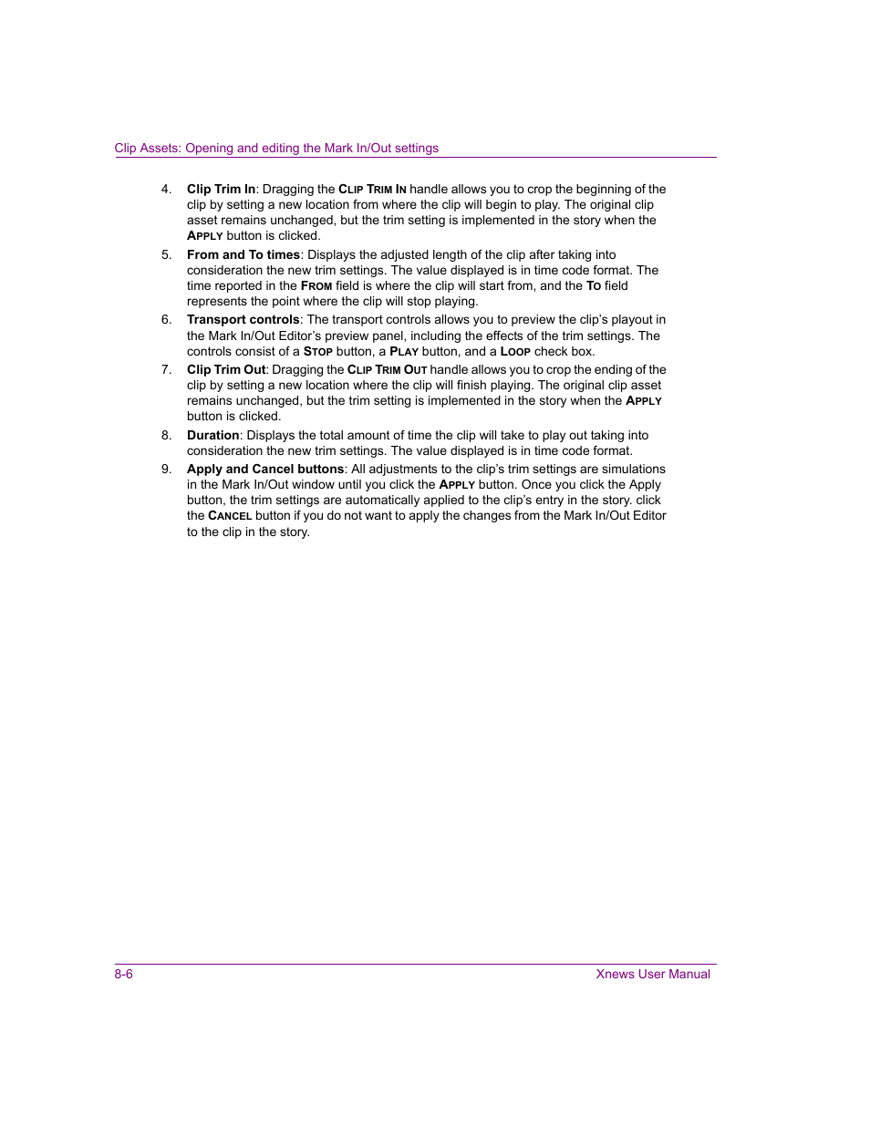 Grass Valley Xnews Vertigo Suite v.5.0 User Manual | Page 113 / 143