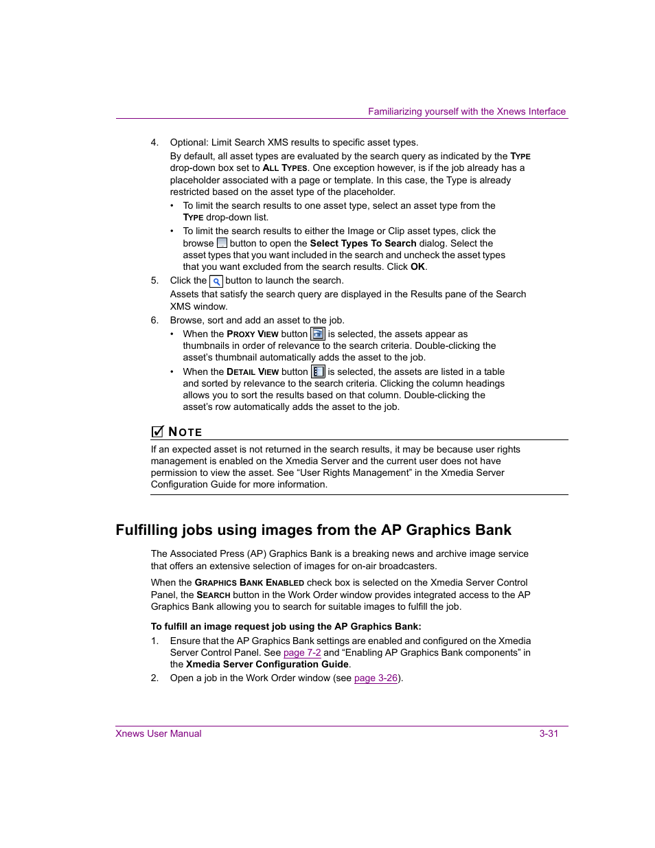 Grass Valley Xnews Vertigo Suite v.5.0 User Manual | Page 64 / 143