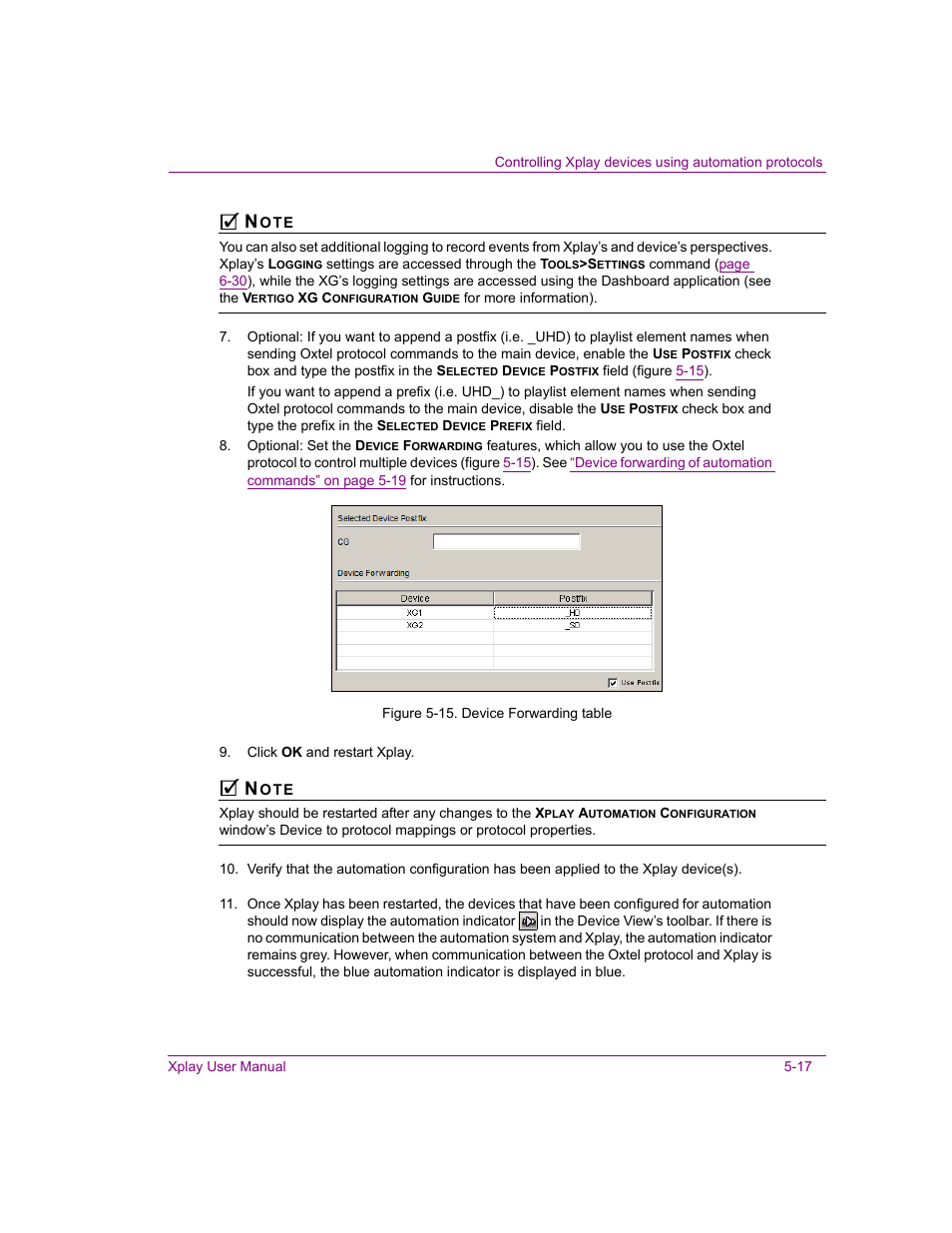 Grass Valley Xplay Vertigo Suite v.5.0 User Manual | Page 108 / 179