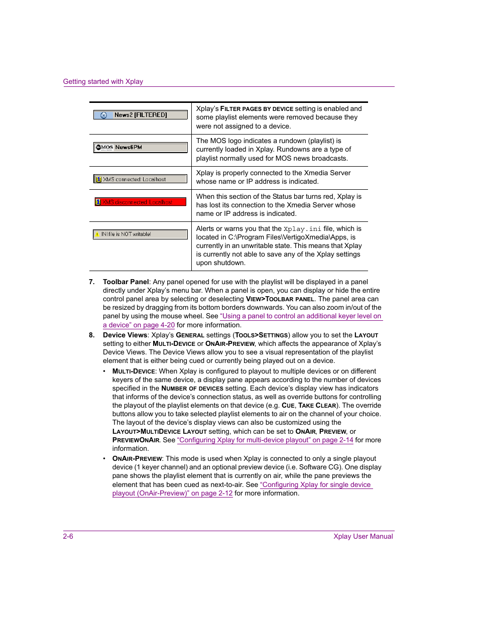 Grass Valley Xplay Vertigo Suite v.5.0 User Manual | Page 15 / 179