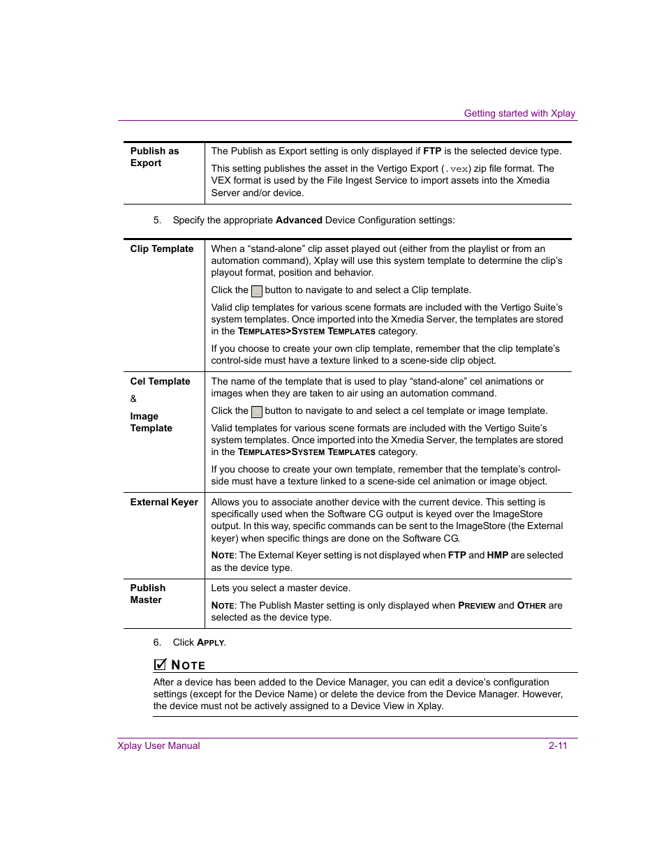 Grass Valley Xplay Vertigo Suite v.5.0 User Manual | Page 20 / 179