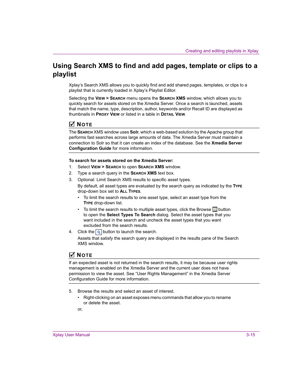 Grass Valley Xplay Vertigo Suite v.5.0 User Manual | Page 42 / 179