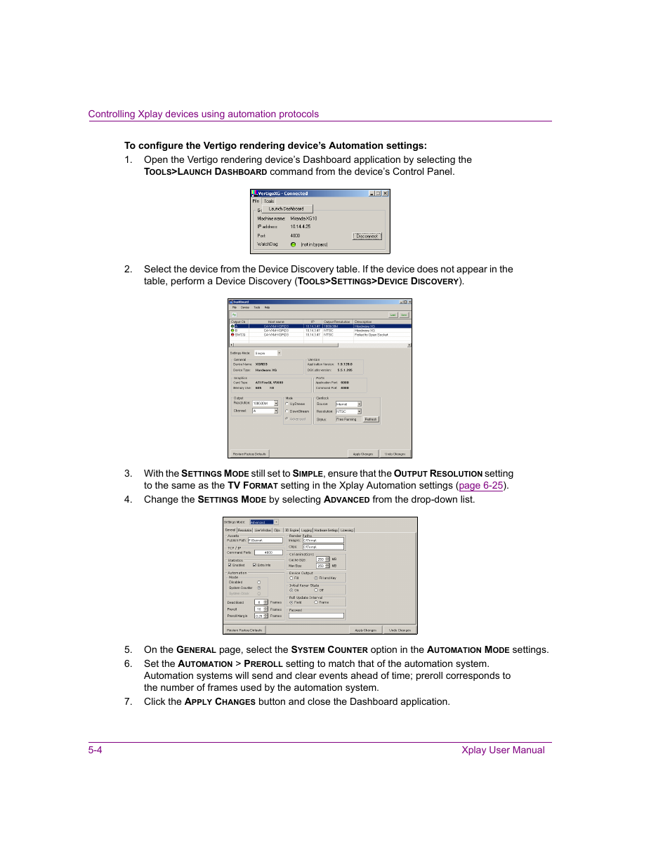Grass Valley Xplay Vertigo Suite v.5.0 User Manual | Page 95 / 179