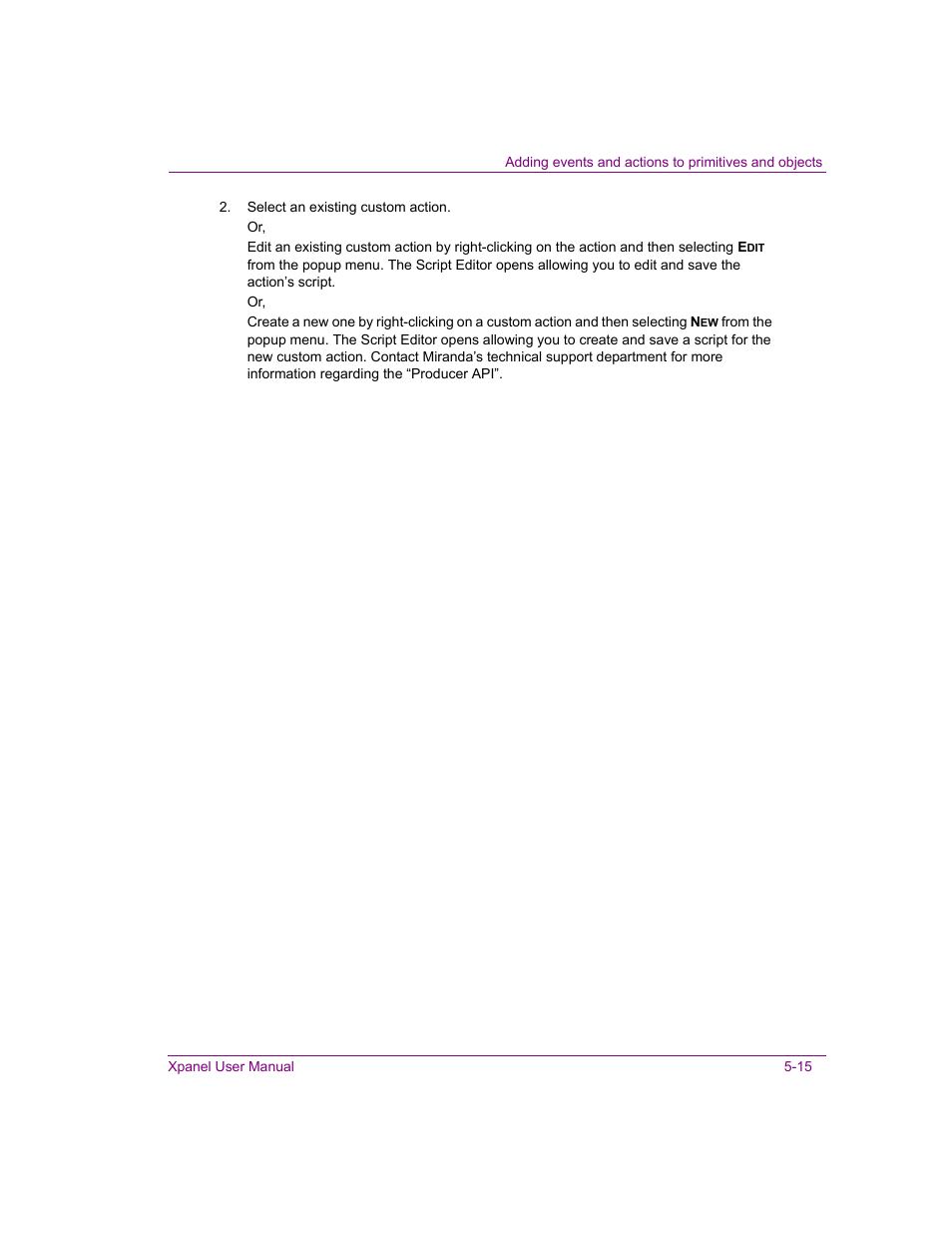 Grass Valley Xpanel Vertigo Suite v.4.8 User Manual | Page 101 / 142