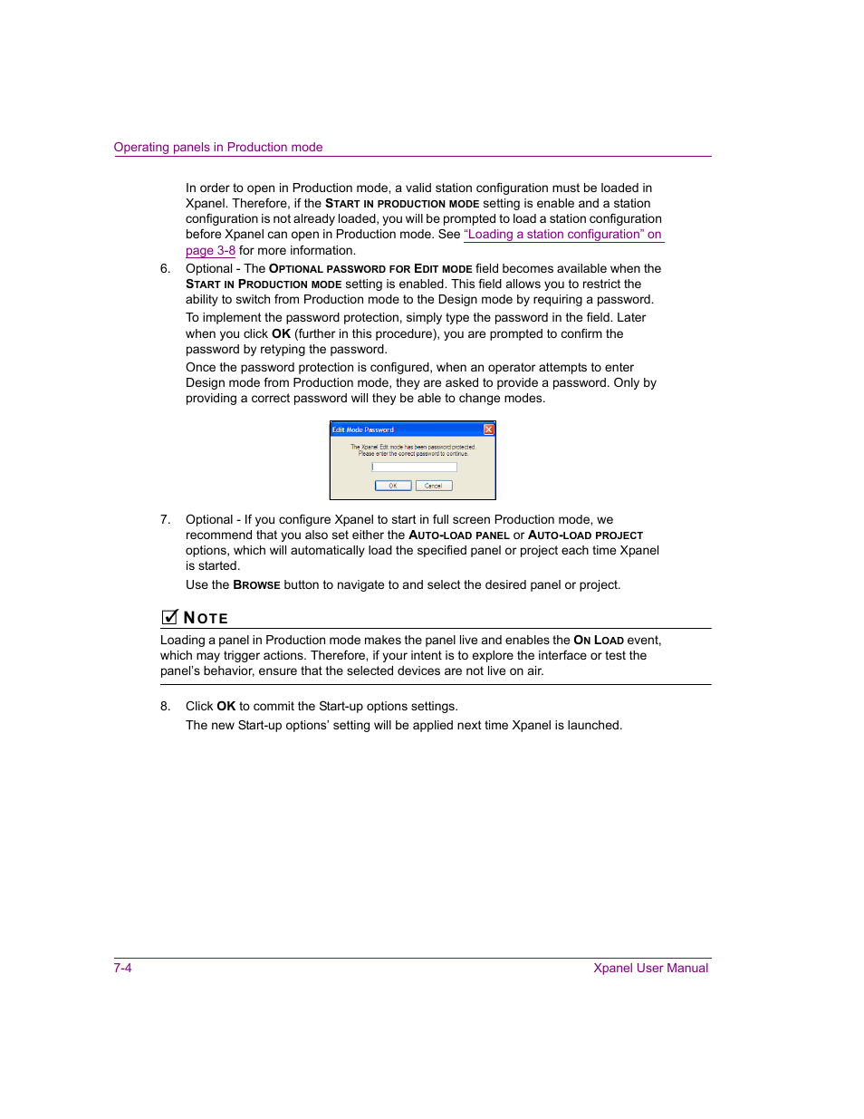 Oject (see | Grass Valley Xpanel Vertigo Suite v.4.8 User Manual | Page 122 / 142