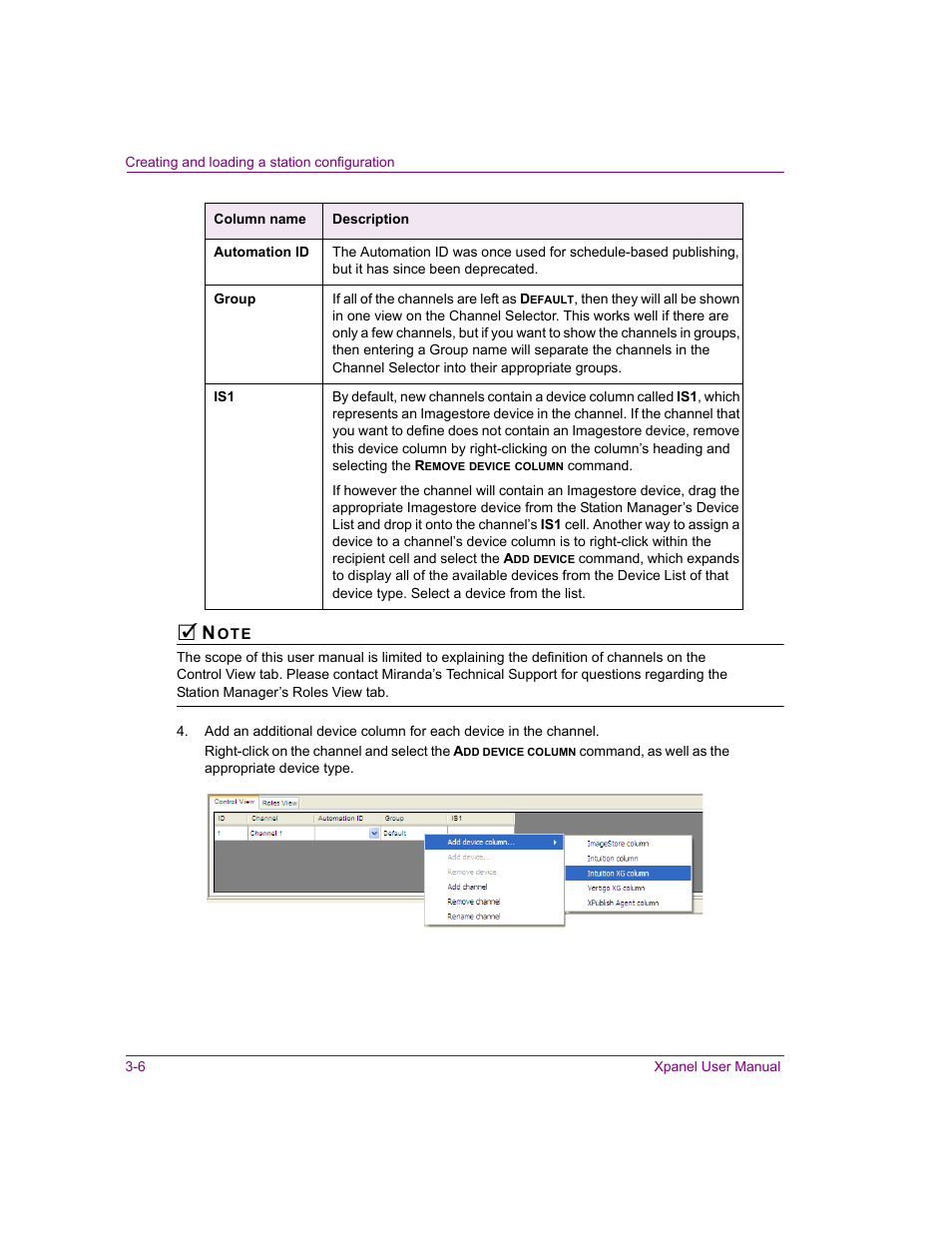 Grass Valley Xpanel Vertigo Suite v.4.8 User Manual | Page 30 / 142