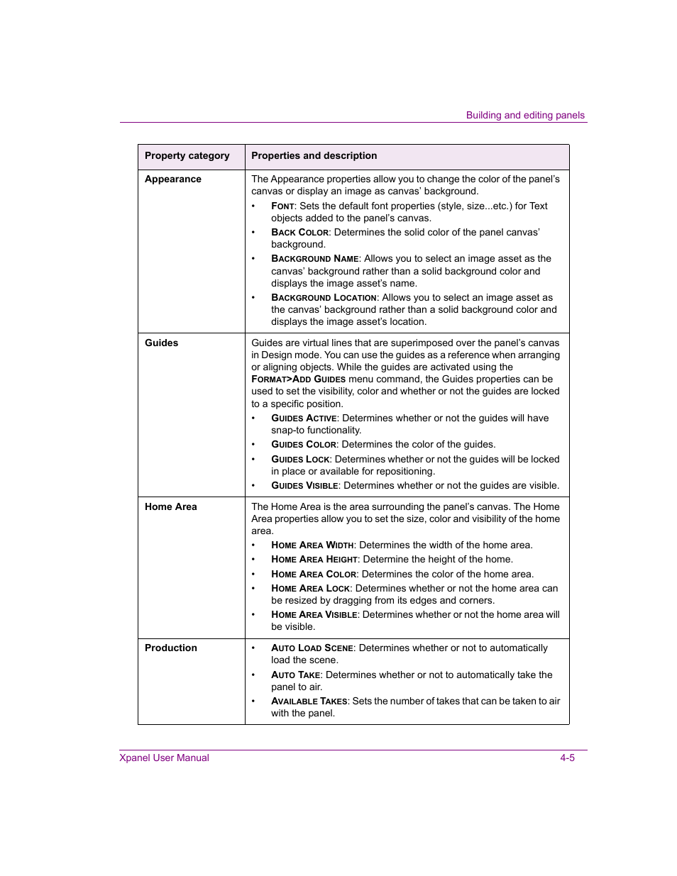Grass Valley Xpanel Vertigo Suite v.4.8 User Manual | Page 39 / 142
