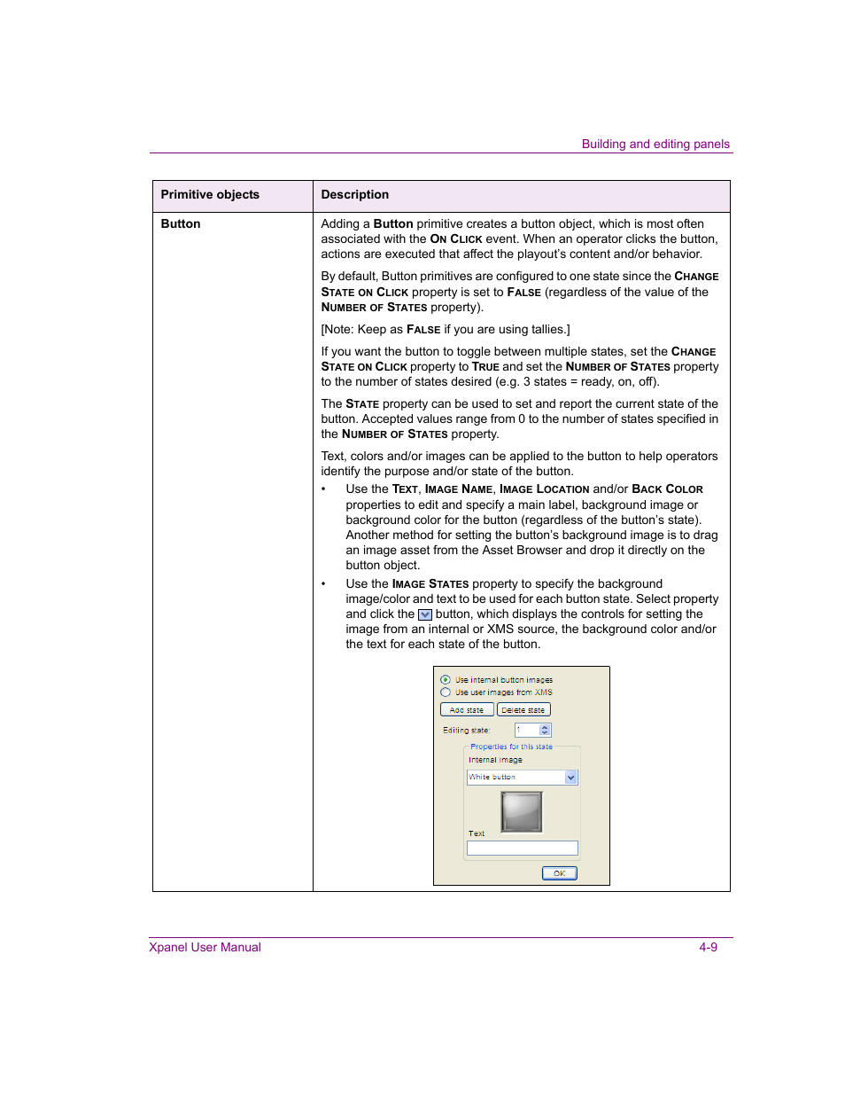 Grass Valley Xpanel Vertigo Suite v.4.8 User Manual | Page 43 / 142