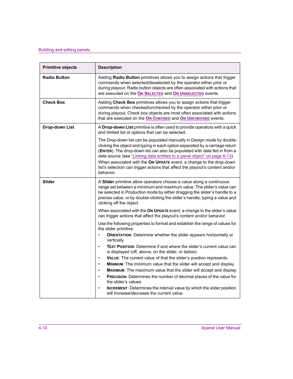 Grass Valley Xpanel Vertigo Suite v.4.8 User Manual | Page 44 / 142