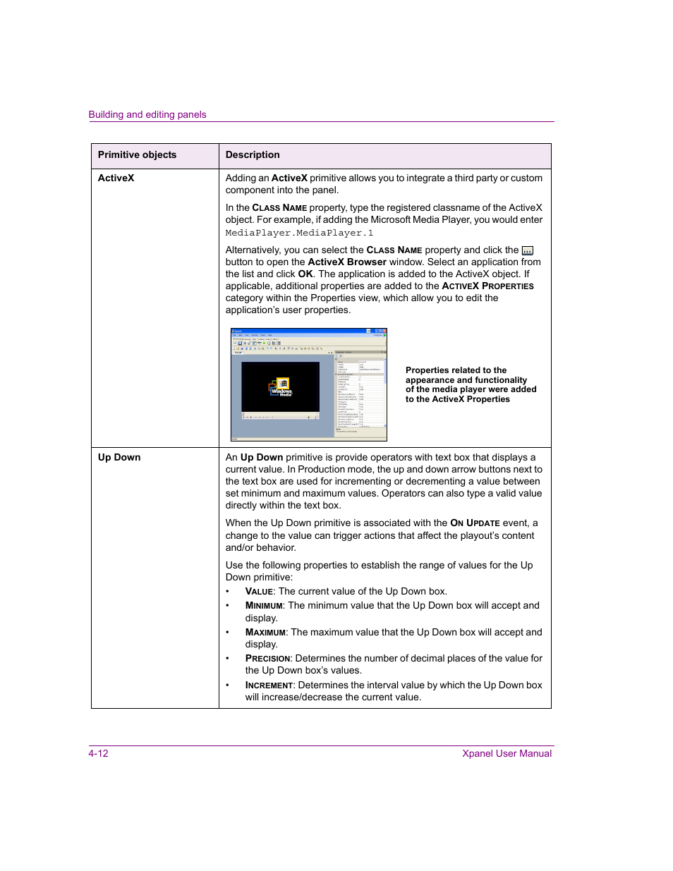 Grass Valley Xpanel Vertigo Suite v.4.8 User Manual | Page 46 / 142
