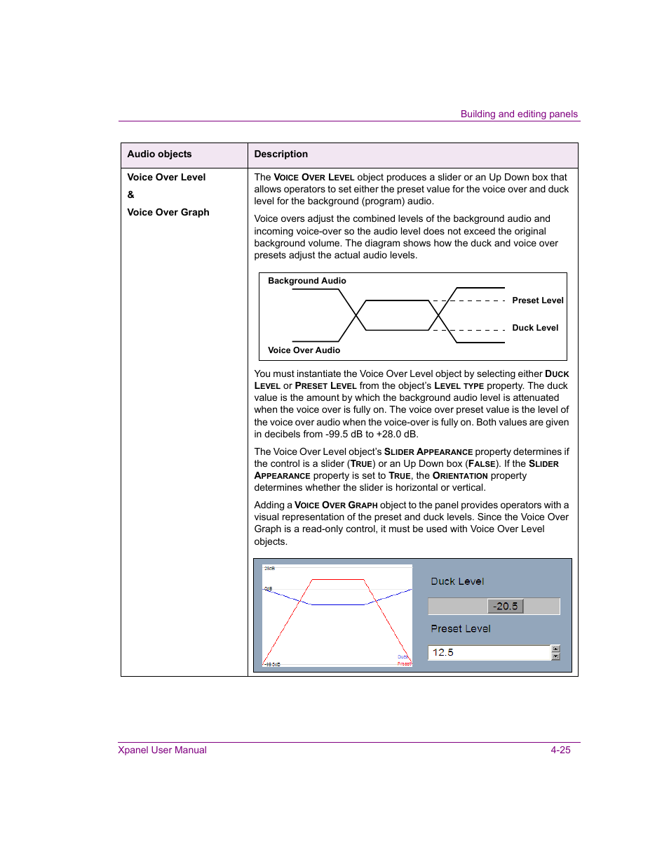 Grass Valley Xpanel Vertigo Suite v.4.8 User Manual | Page 59 / 142