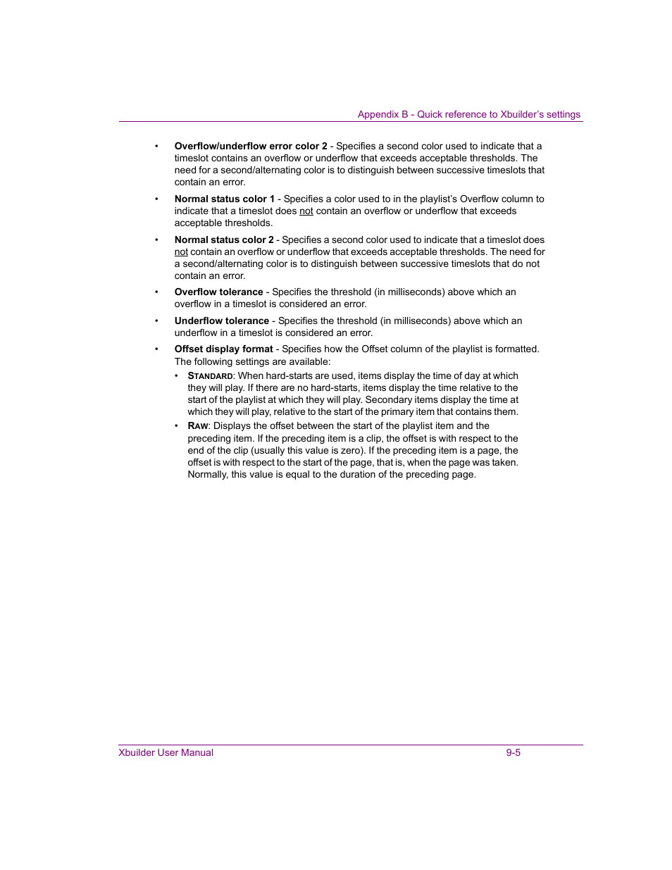 Grass Valley Xbuilder Vertigo Suite v.4.8 User Manual | Page 137 / 150