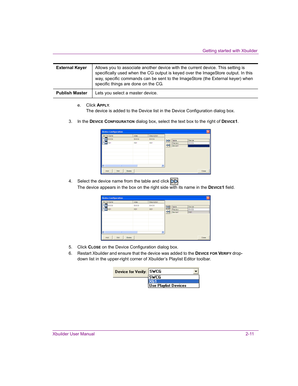 Grass Valley Xbuilder Vertigo Suite v.4.8 User Manual | Page 23 / 150