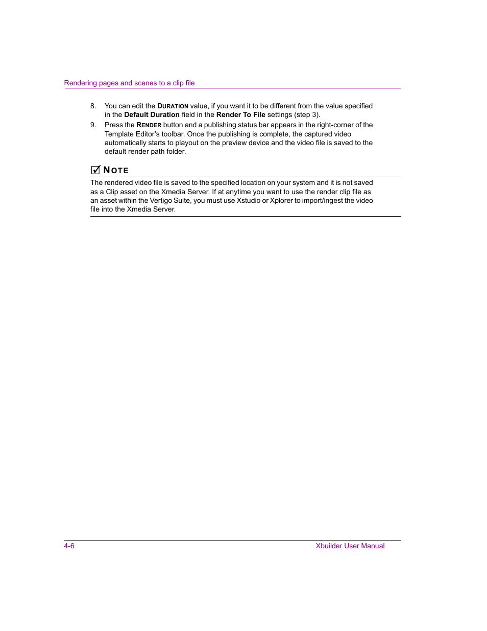 Grass Valley Xbuilder Vertigo Suite v.4.8 User Manual | Page 44 / 150