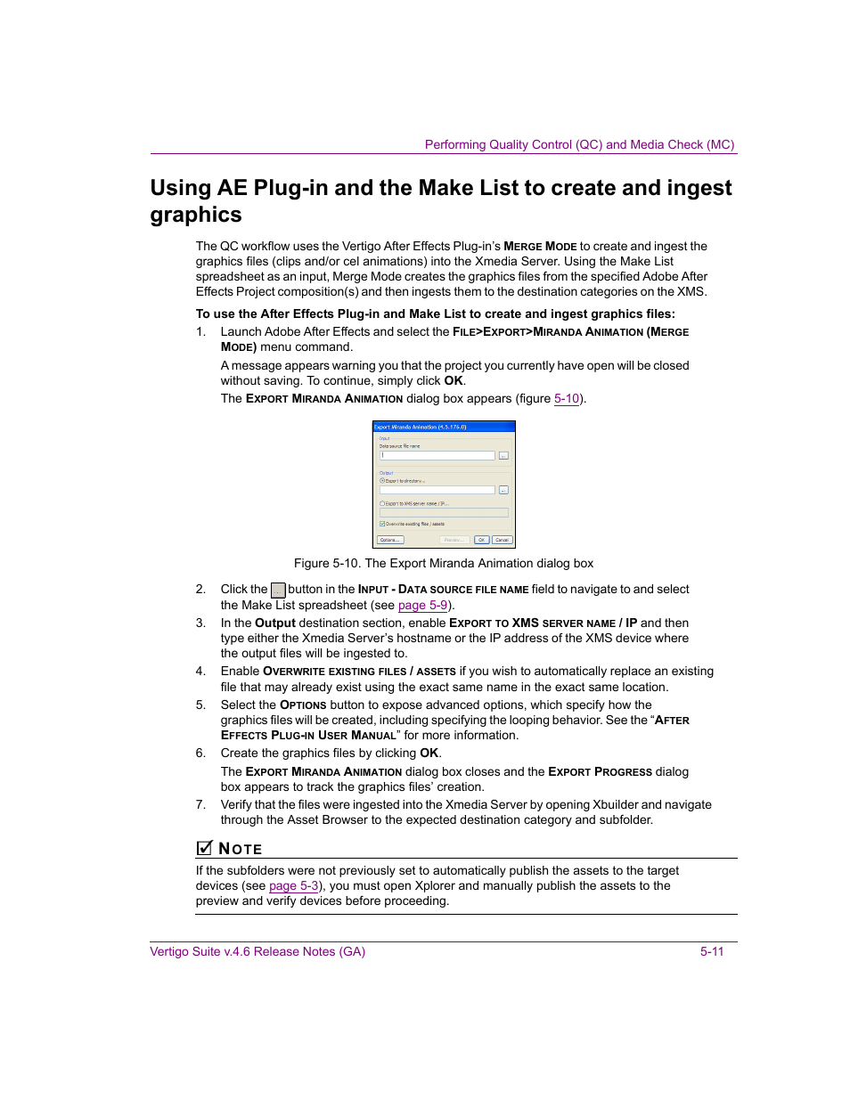 Grass Valley Xbuilder Vertigo Suite v.4.8 User Manual | Page 57 / 150