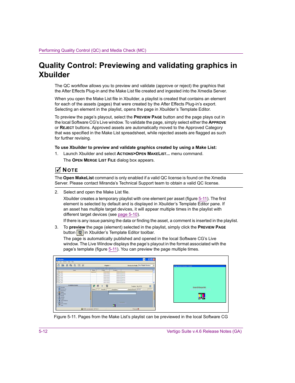 Grass Valley Xbuilder Vertigo Suite v.4.8 User Manual | Page 58 / 150
