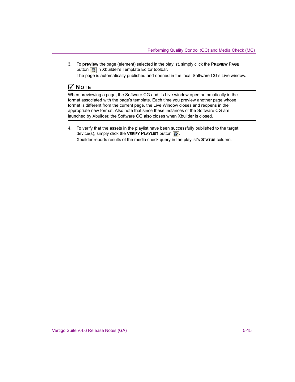 Grass Valley Xbuilder Vertigo Suite v.4.8 User Manual | Page 61 / 150