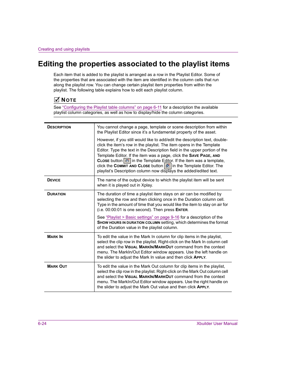 Editing the | Grass Valley Xbuilder Vertigo Suite v.4.8 User Manual | Page 86 / 150