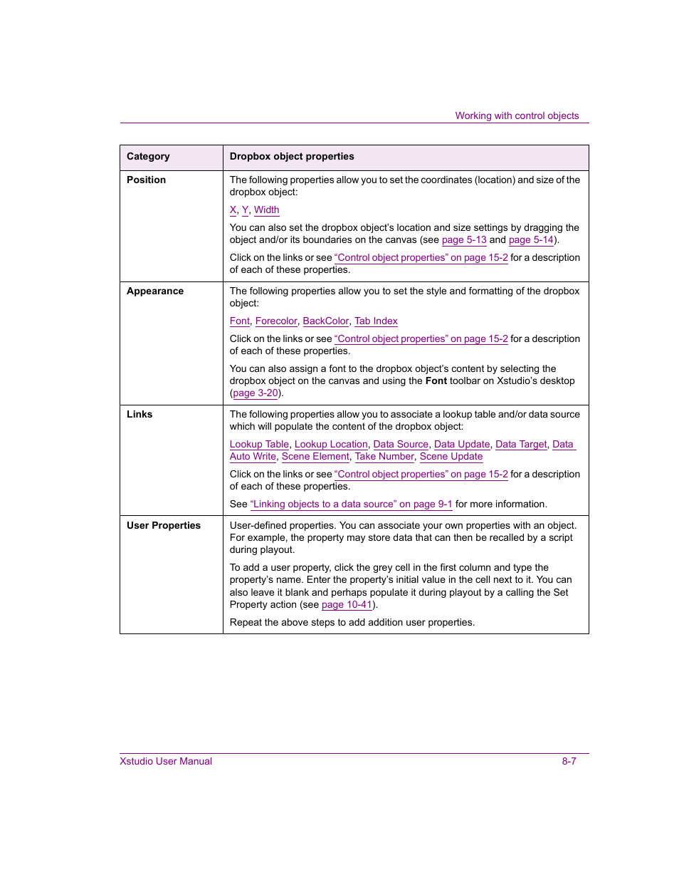 Grass Valley Xstudio Vertigo Suite v.4.10 User Manual | Page 212 / 453