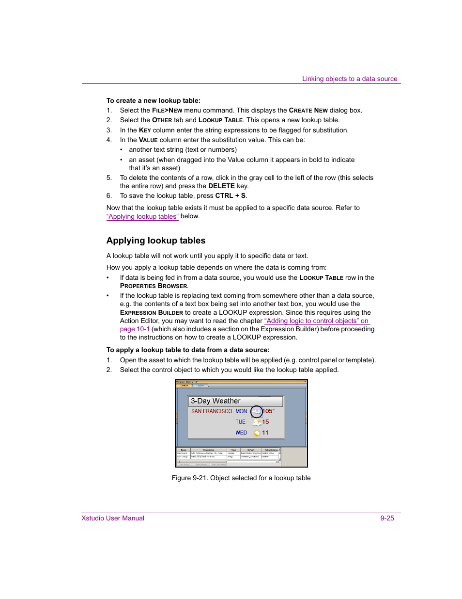 Applying lookup tables | Grass Valley Xstudio Vertigo Suite v.4.10 User Manual | Page 248 / 453
