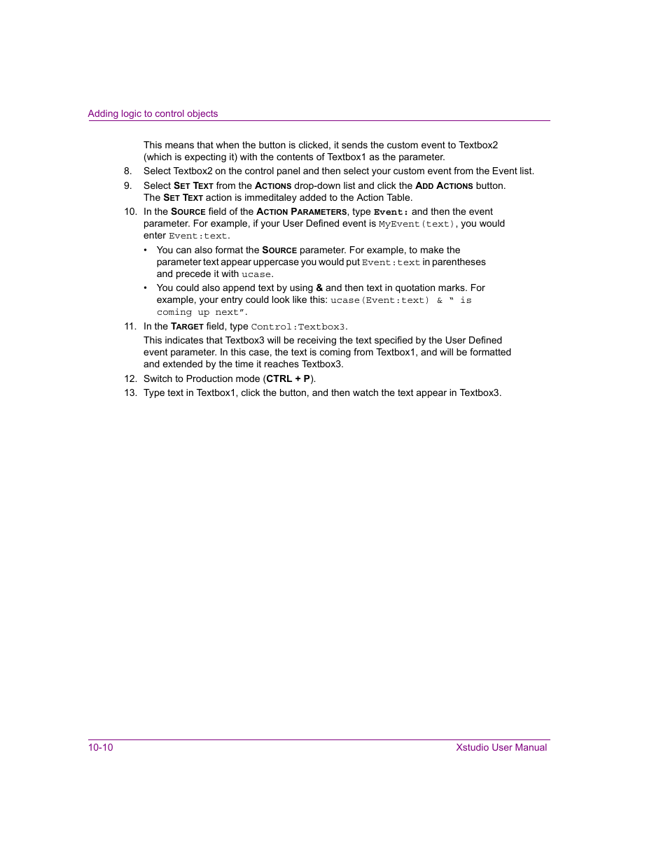 Grass Valley Xstudio Vertigo Suite v.4.10 User Manual | Page 275 / 453