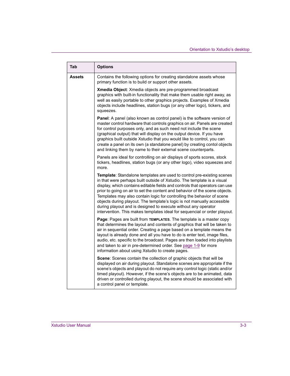 Grass Valley Xstudio Vertigo Suite v.4.10 User Manual | Page 38 / 453
