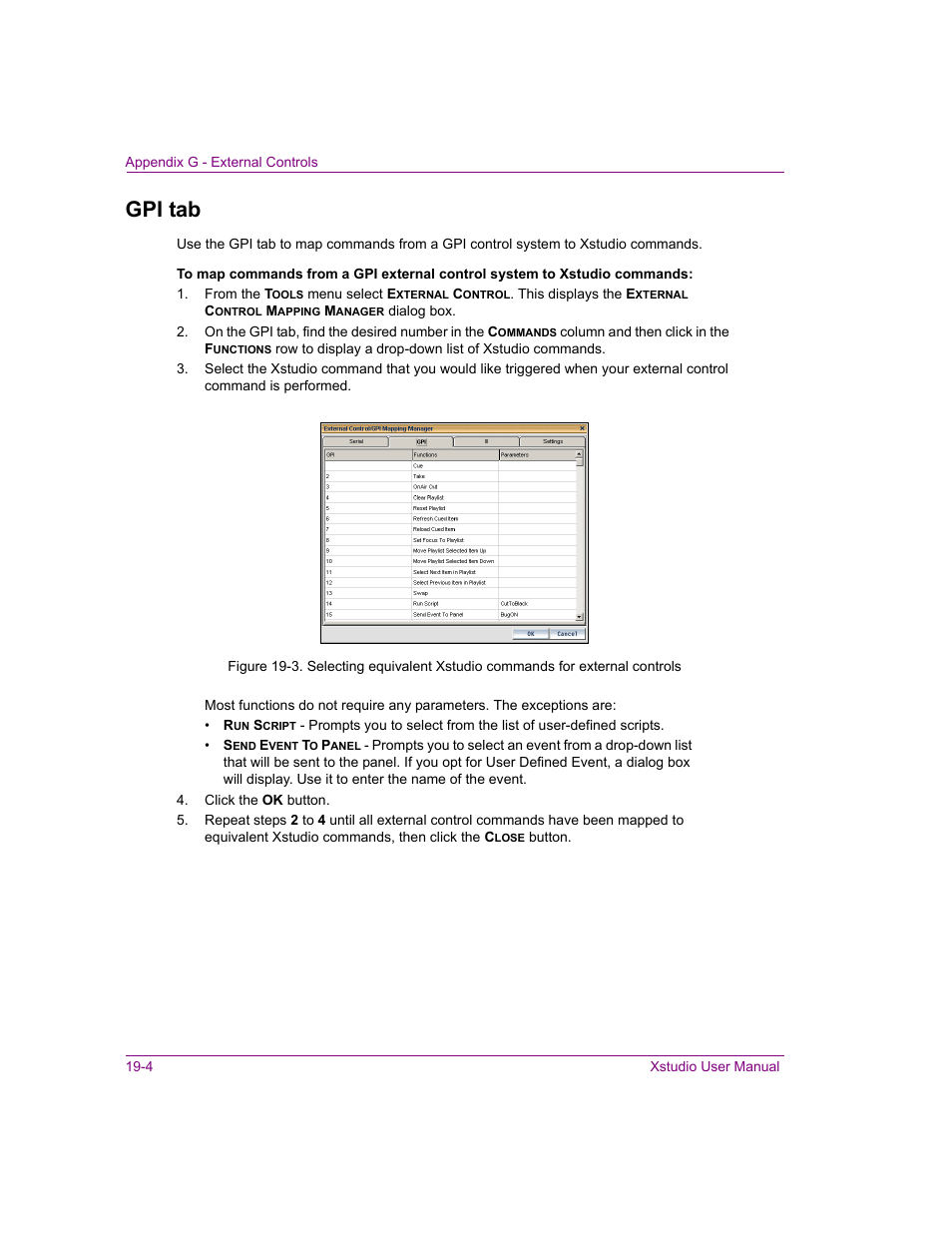 Gpi tab, Gpi tab -4 | Grass Valley Xstudio Vertigo Suite v.4.10 User Manual | Page 451 / 453