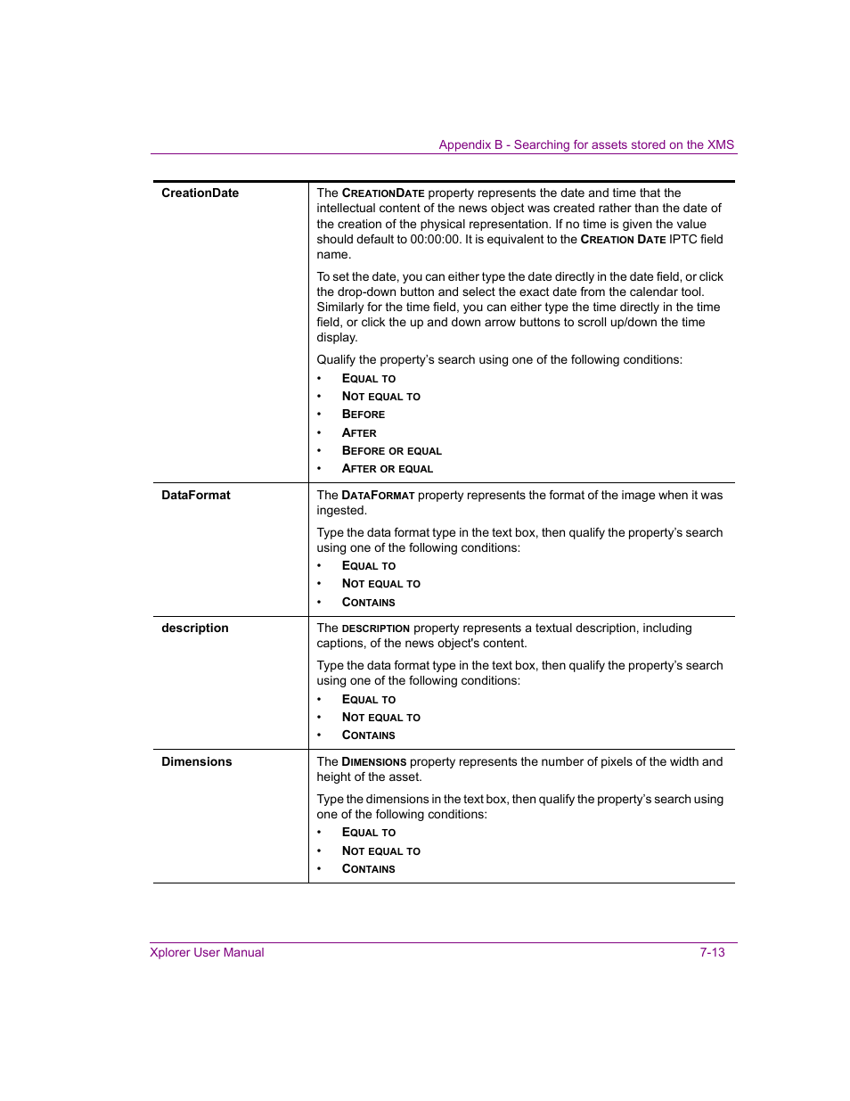 Grass Valley Xplorer Vertigo Suite v.4.8 User Manual | Page 103 / 124