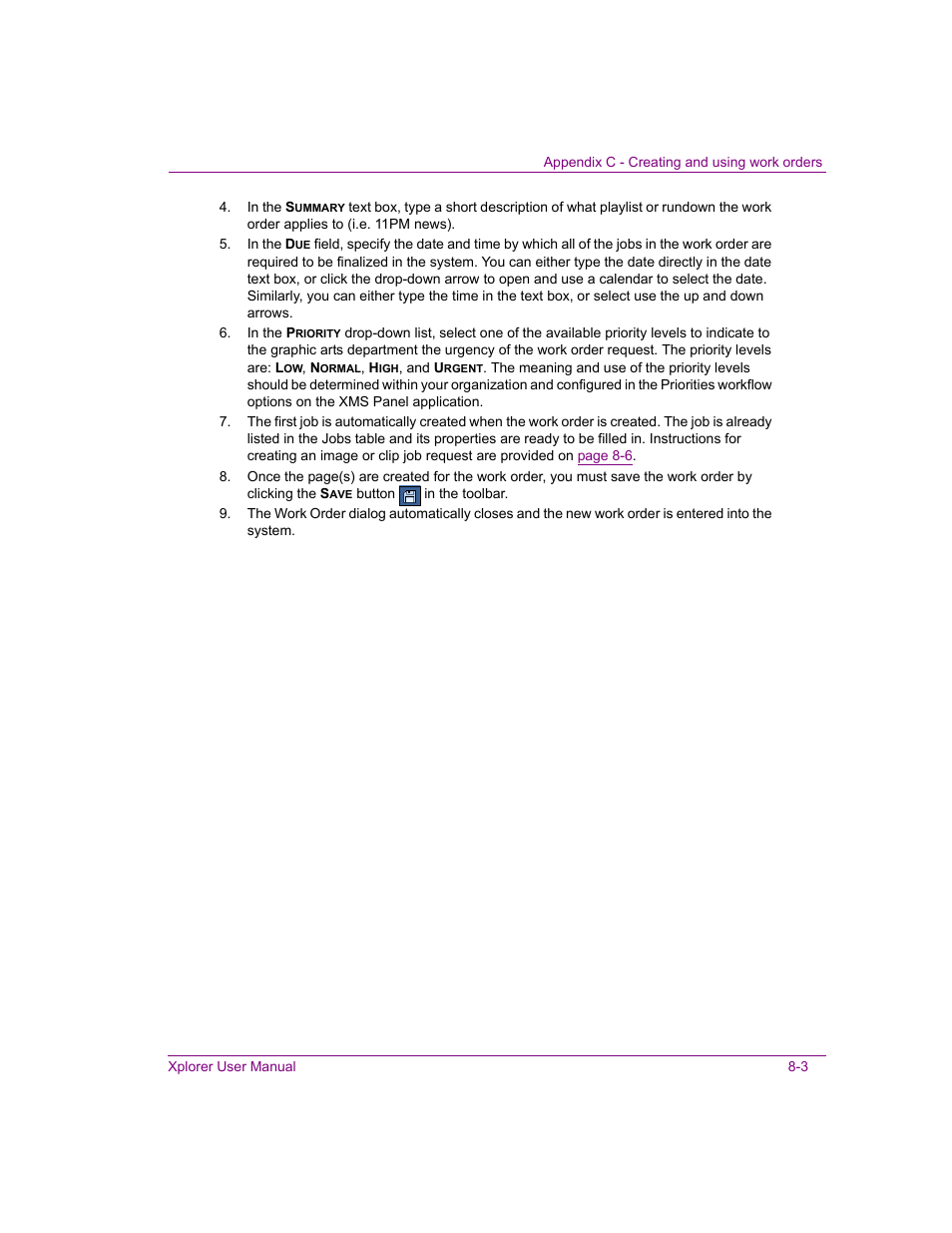 Grass Valley Xplorer Vertigo Suite v.4.8 User Manual | Page 119 / 124