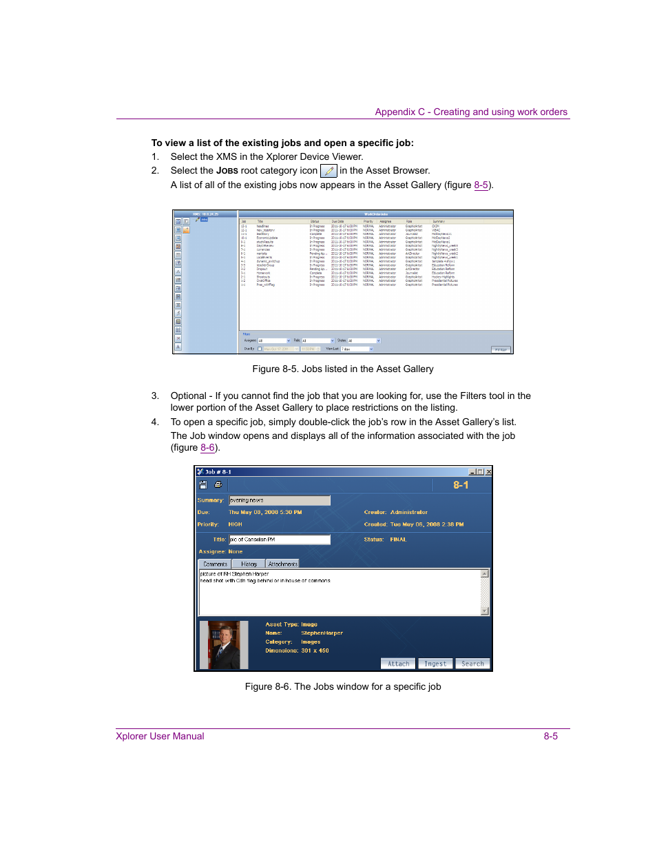 Grass Valley Xplorer Vertigo Suite v.4.8 User Manual | Page 121 / 124