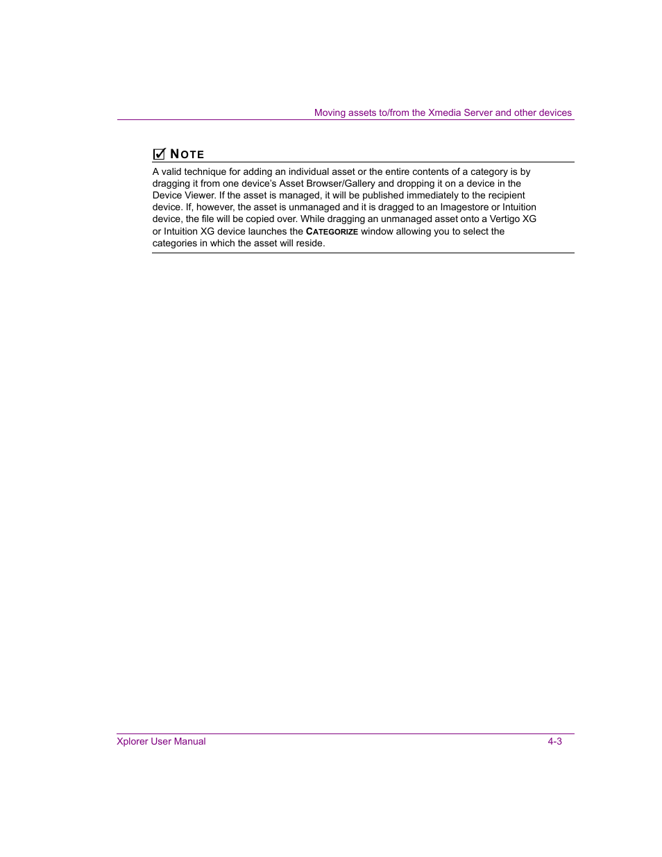 Grass Valley Xplorer Vertigo Suite v.4.8 User Manual | Page 43 / 124